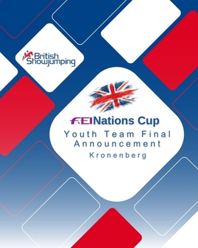 British Showjumping’s Youth Squads announced for Youth Nations Cup Finals 